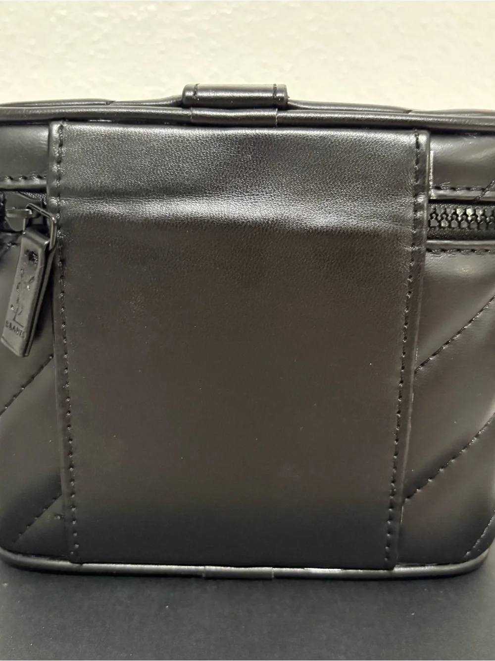 YSL Yves Saint Laurent GWP VIP Vanity Case Converted Bag Black Gold NEW